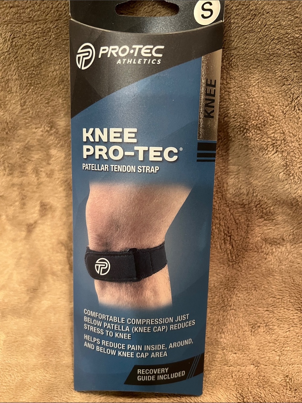 Knee Patellar Tendon Strap - Black
